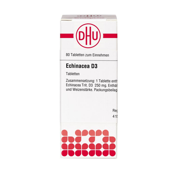 DHU Echinacea D3 Tabletten, 80 St. Tabletten