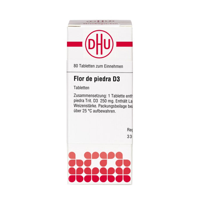 DHU Flor de Piedra D3 Tabletten, 80 pcs. Tablets