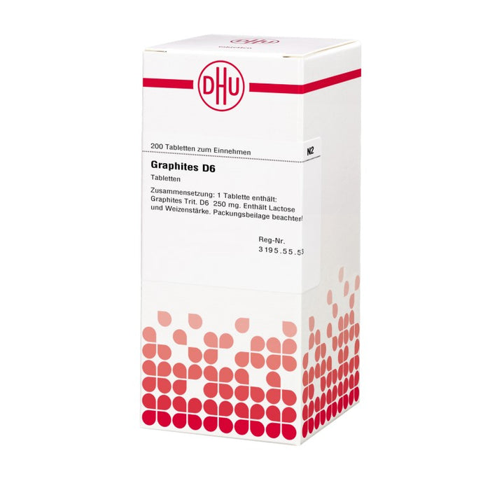 DHU Graphites D6 Tabletten, 200 St. Tabletten