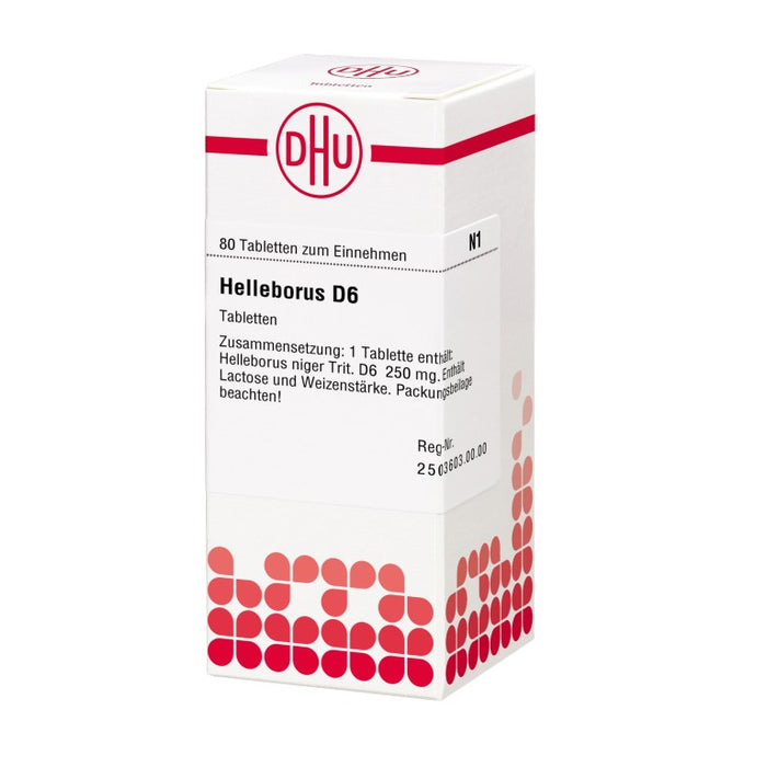 DHU Helleborus D6 Tabletten, 80 pcs. Tablets