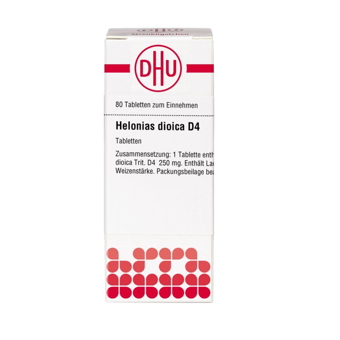 DHU Helonias dioica D4 Tabletten, 80 pcs. Tablets