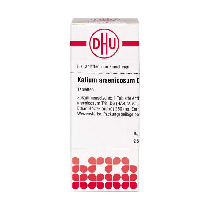 DHU Kalium arsenicosum D6 Tabletten, 80 pc Tablettes