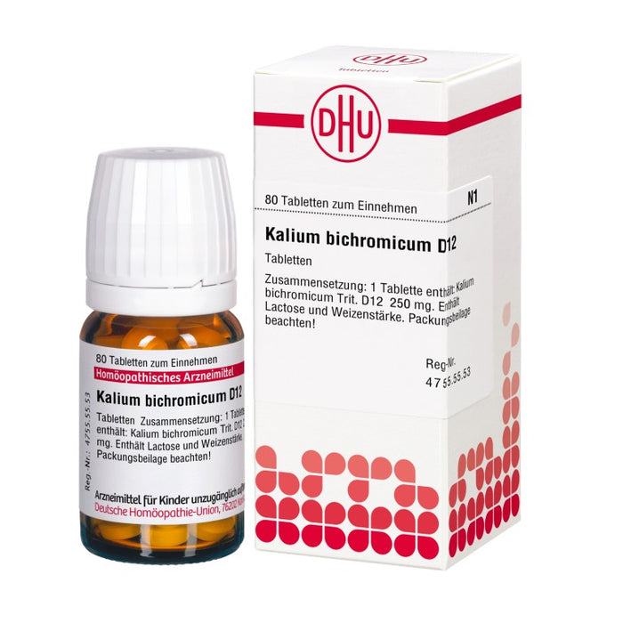 DHU Kalium bichromicum D12 Tabletten, 80 pc Tablettes