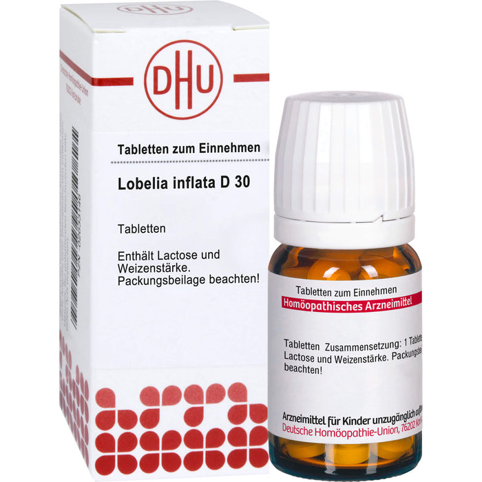 Lobelia inflata D30 DHU Tabletten, 80 St. Tabletten