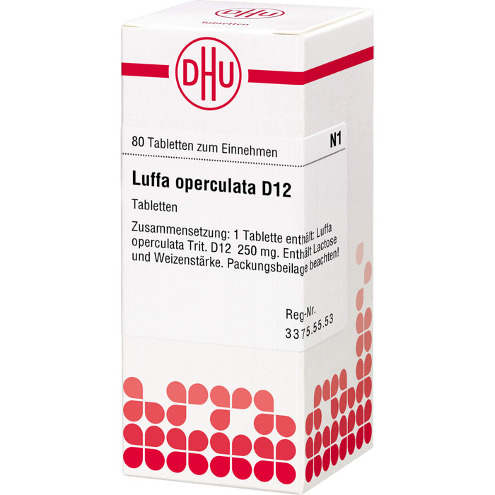 DHU Luffa operculata D12 Tabletten, 80 pc Tablettes