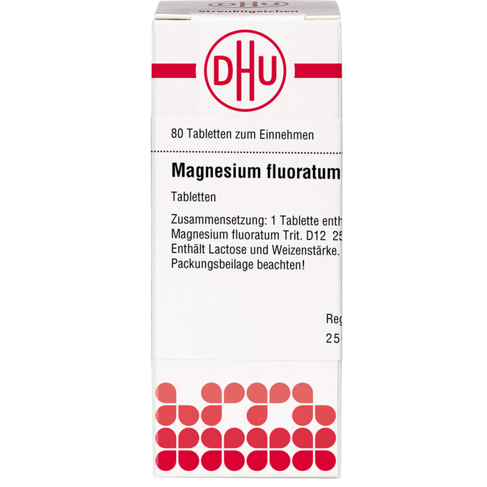 DHU Magnesium fluoratum D12 Tabletten, 80 pc Tablettes