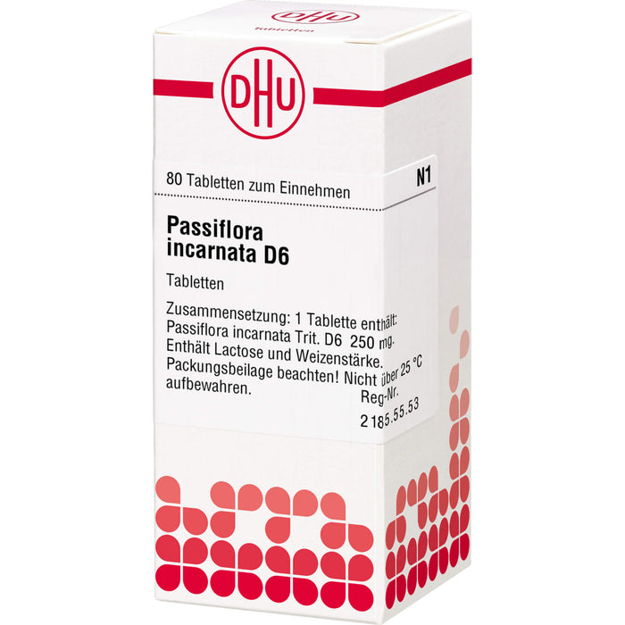 DHU Passiflora incarnata D6 Tabletten, 80 St. Tabletten