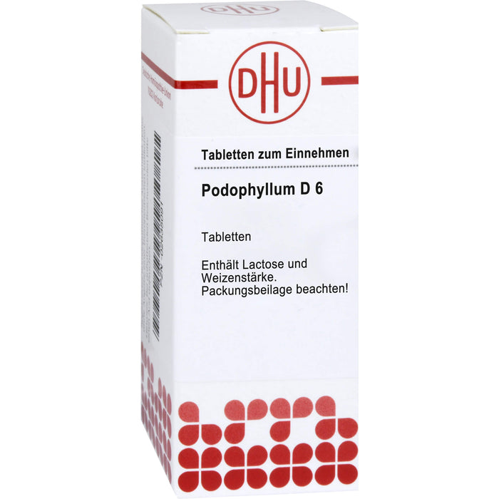 DHU Podophyllum D6 Tabletten, 80 St. Tabletten