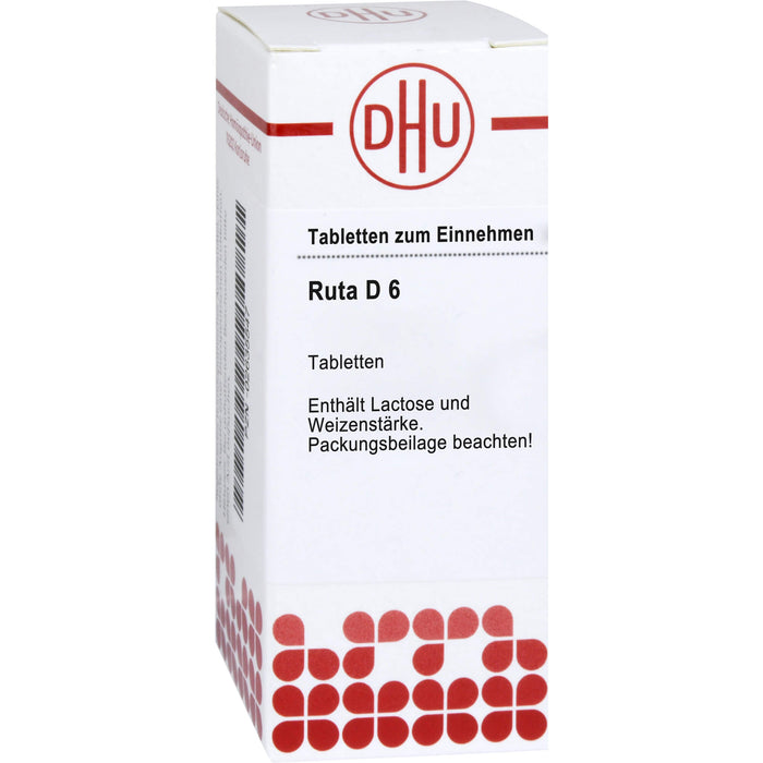 DHU Ruta D6 Tabletten, 80 St. Tabletten