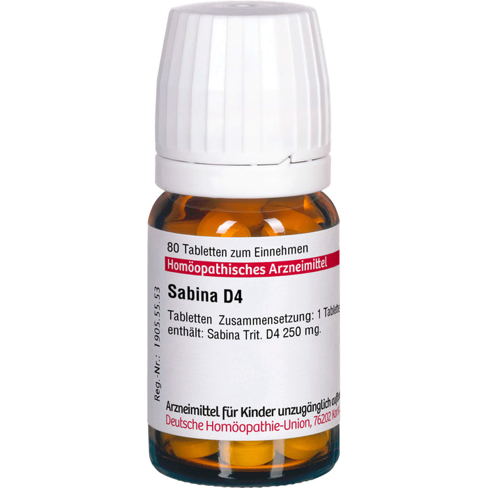 DHU Sabina D4 Tabletten, 80 pcs. Tablets