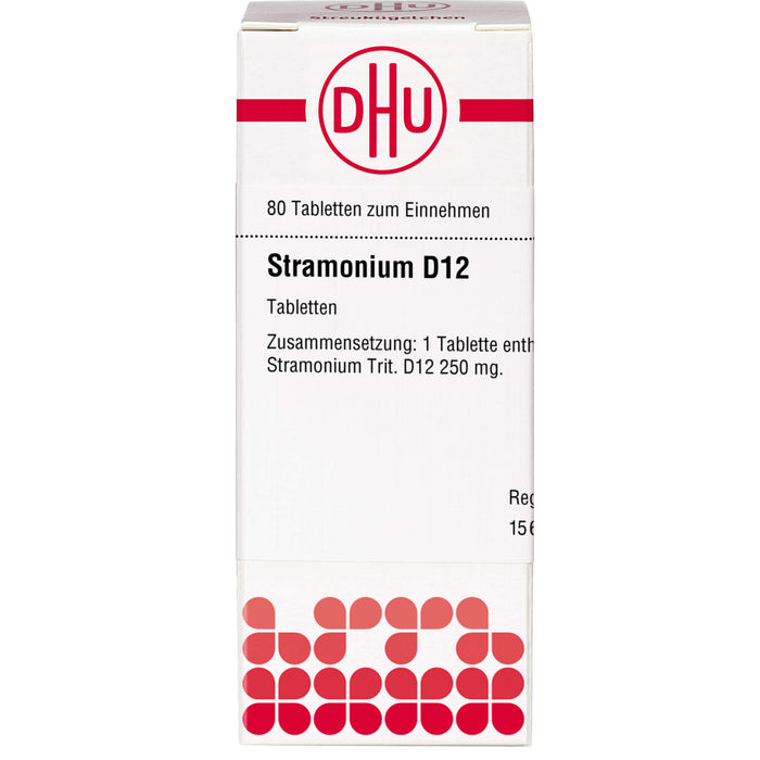 DHU Stramonium D 12 Tabletten, 80 pcs. Tablets