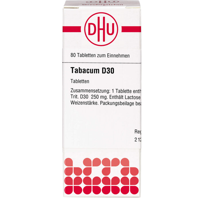 DHU Tabacum D30 Tabletten, 80 pcs. Tablets