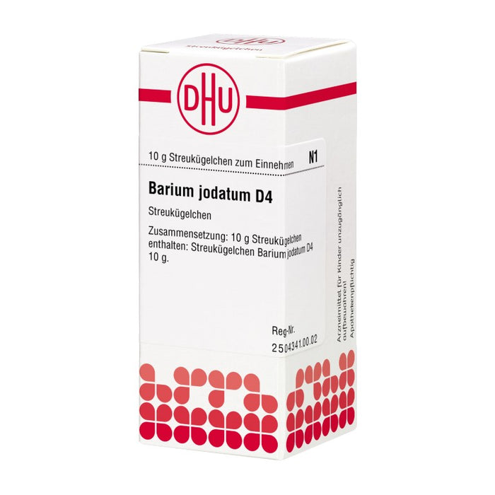 DHU Barium jodatum D4 Streukügelchen, 10 g Globules