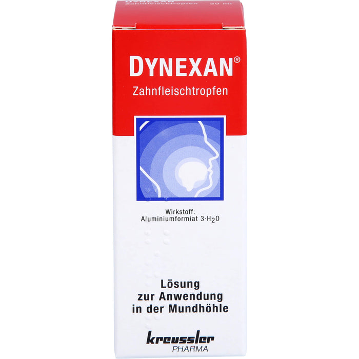 Dynexan Zahnfleischtropfen bei leichten Entzündungen im Mundraum, 30 ml Solution