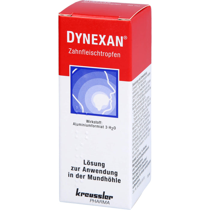 Dynexan Zahnfleischtropfen bei leichten Entzündungen im Mundraum, 30 ml Solution