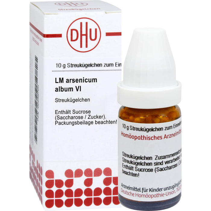 DHU Arsenicum album LM VI Streukügelchen, 5 g Globules