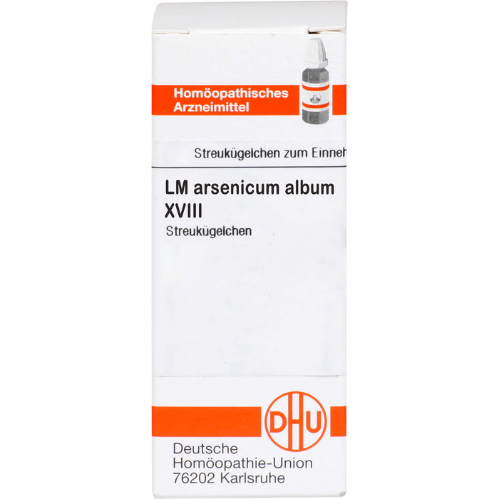 DHU Arsenicum album LM XVIII Streukügelchen, 5 g Globules