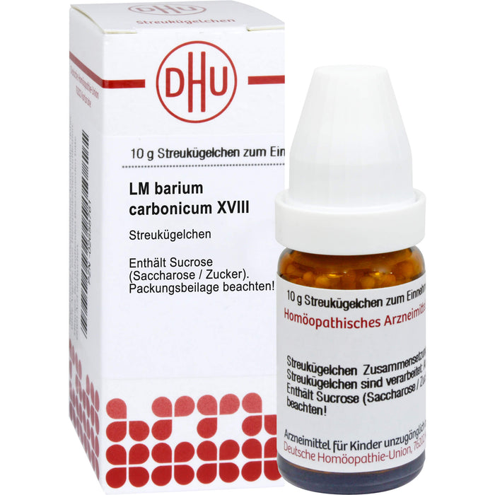 Barium carbonicum LM XVIII DHU Globuli, 5 g Globuli