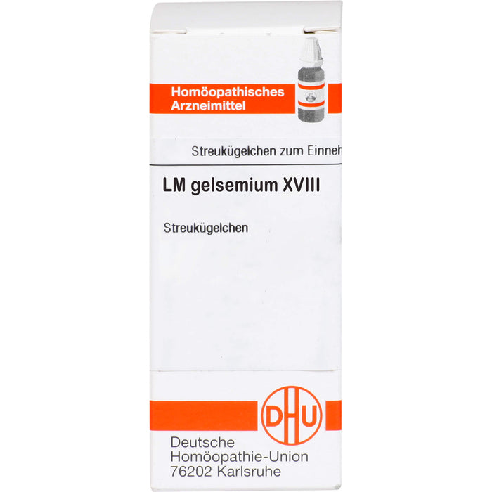 DHU Gelsemium LM XVIII Streukügelchen, 5 g Globules