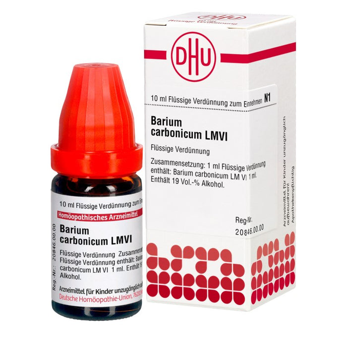 Barium carbonicum LM VI DHU Dilution, 10 ml Lösung