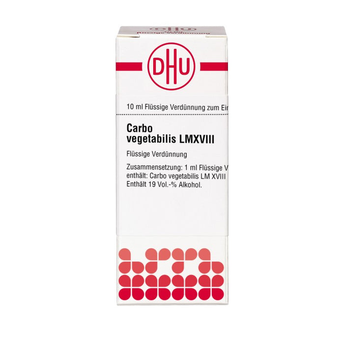 DHU Carbo vegetabilis LM XVIII Dilution, 10 ml Lösung