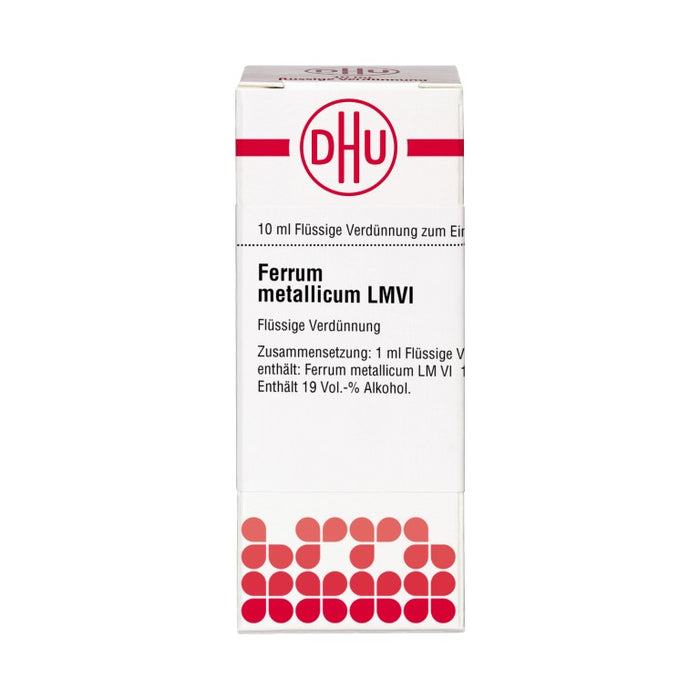 Ferrum metallicum LM VI DHU Dilution, 10 ml Lösung