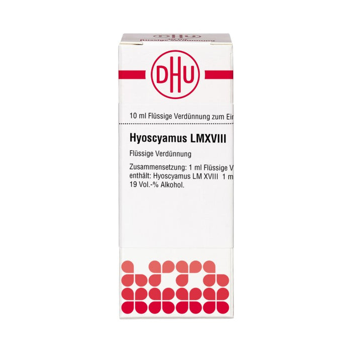 Hyoscyamus LM XVIII DHU Dilution, 10 ml Lösung