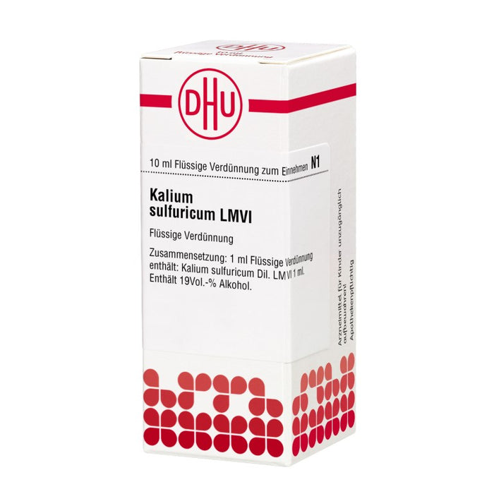 Kalium sulfuricum LM VI DHU Dilution, 10 ml Lösung