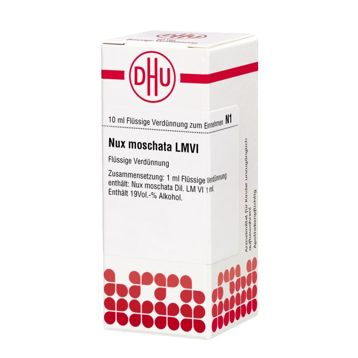 Nux moschata LM VI DHU Dilution, 10 ml Lösung