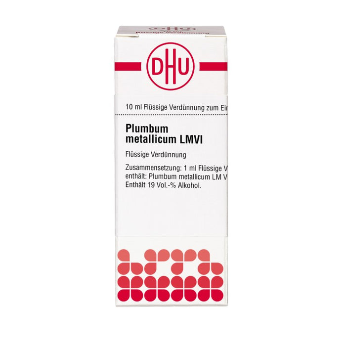 Plumbum metallicum LM VI DHU Dilution, 10 ml Lösung