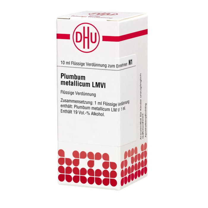 Plumbum metallicum LM VI DHU Dilution, 10 ml Lösung