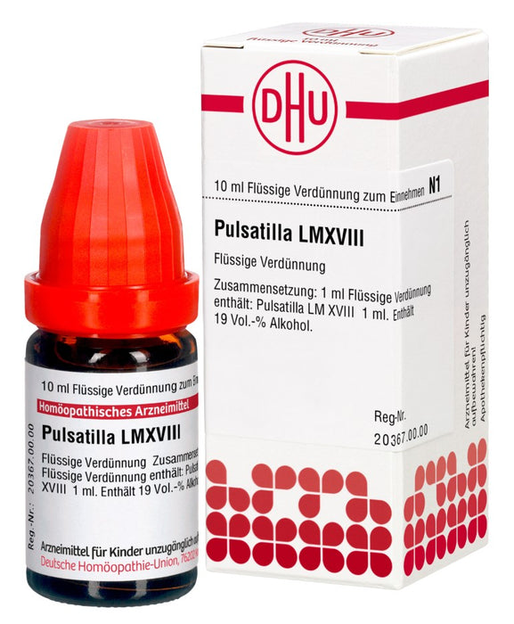 DHU Pulsatilla LM XVIII Dilution, 10 ml Lösung