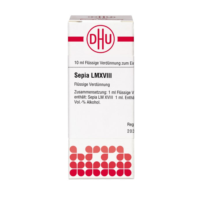 DHU Sepia LM XVIII Dilution, 10 ml Lösung