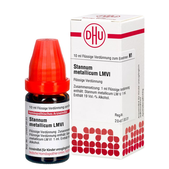 Stannum metallicum LM VI DHU Dilution, 10 ml Lösung