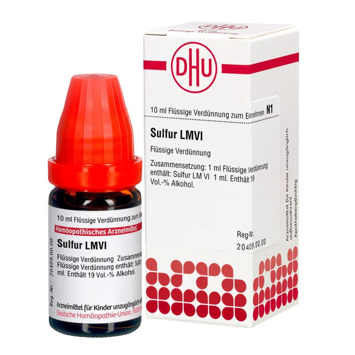 DHU Sulfur LM VI Dilution, 10 ml Lösung