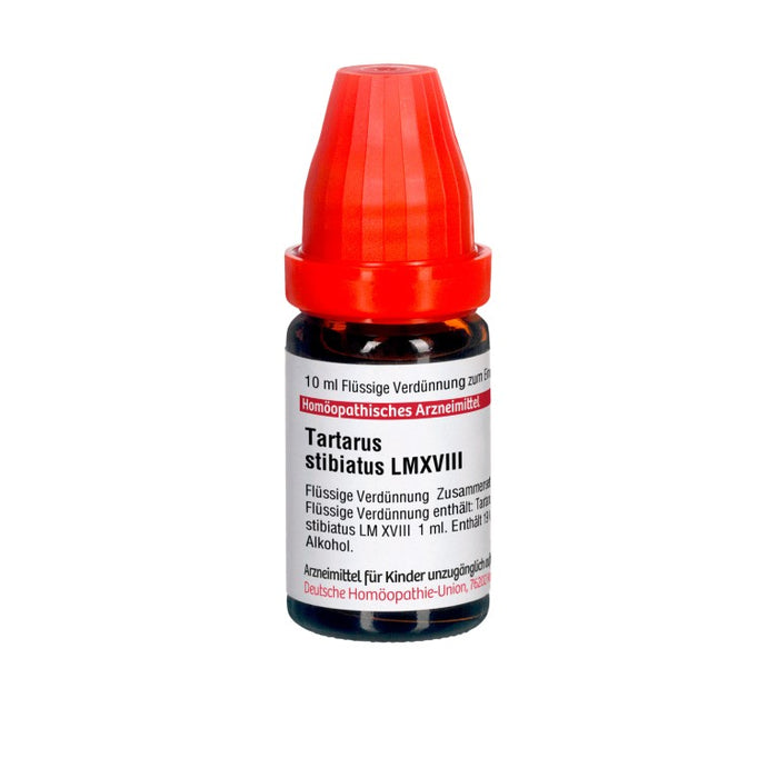 Tartarus stibiatus LM XVIII DHU Dilution, 10 ml Lösung