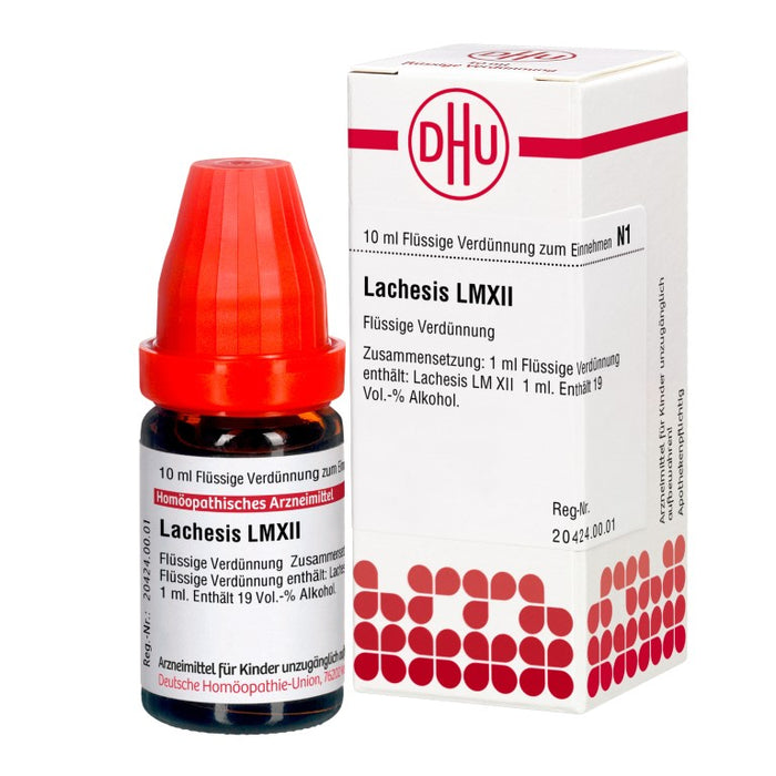 DHU Lachesis LM XII Dilution, 10 ml Lösung