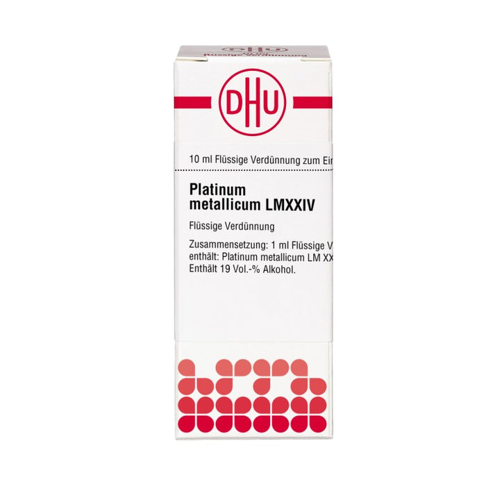 Platinum metallicum LM XXIV DHU Dilution, 10 ml Lösung