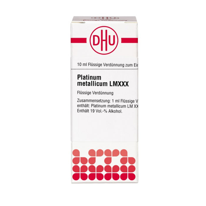 Platinum metallicum LM XXX DHU Dilution, 10 ml Lösung