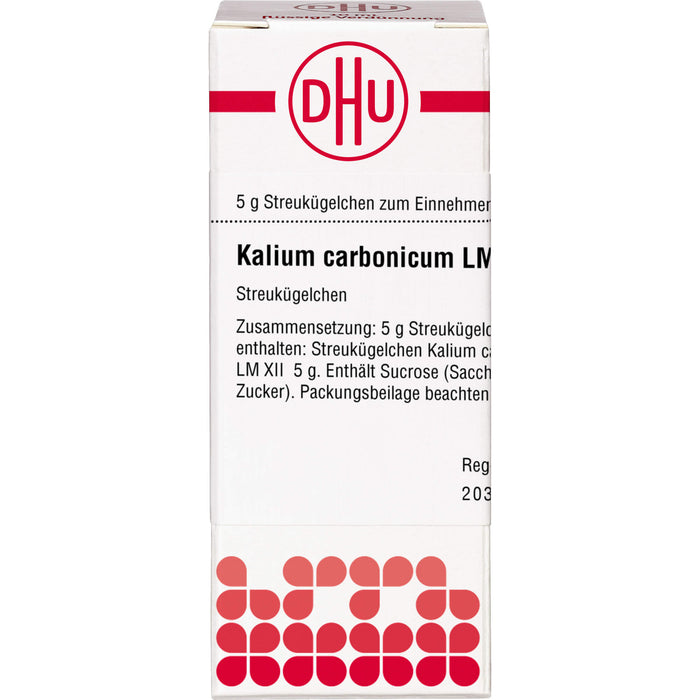 DHU Kalium carbonicum LM XII Streukügelchen, 5 g Globules