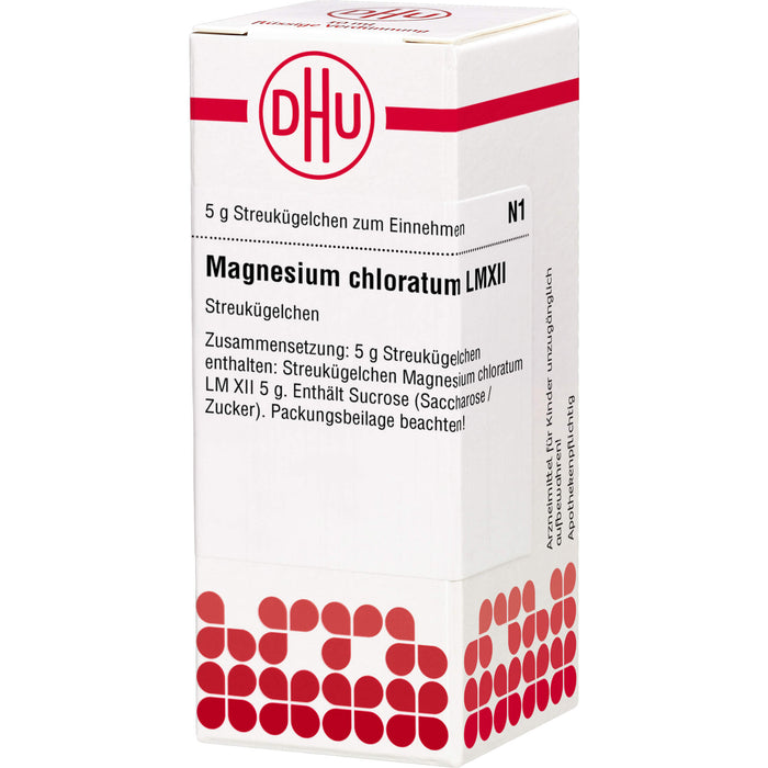 Magnesium chloratum LM XII DHU Globuli, 5 g Globuli