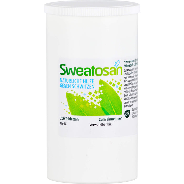 Sweatosan, überzogene Tabletten, 200 pc Tablettes