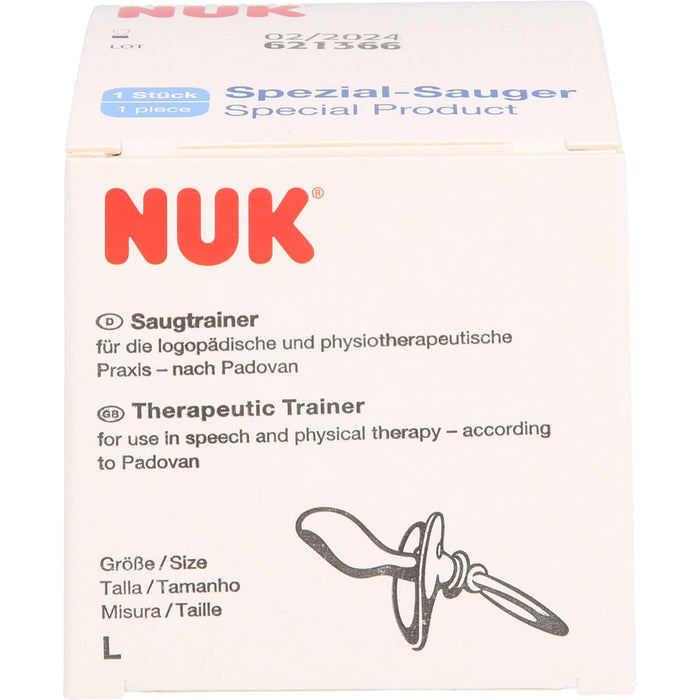 NUK Saugtrainer Gr. L, 1 St. Vorrichtung