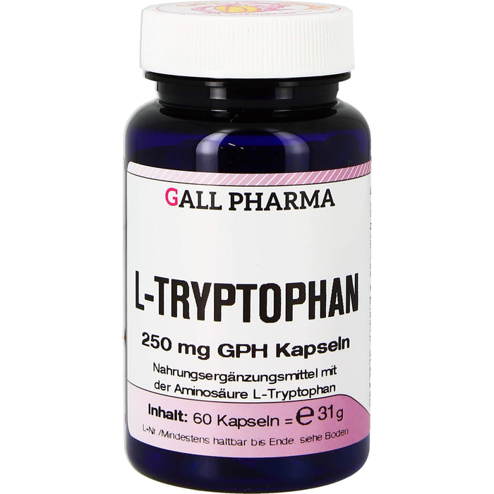 GALL PHARMA L-Tryptophan 250 mg GPH Kapseln, 60 St. Kapseln