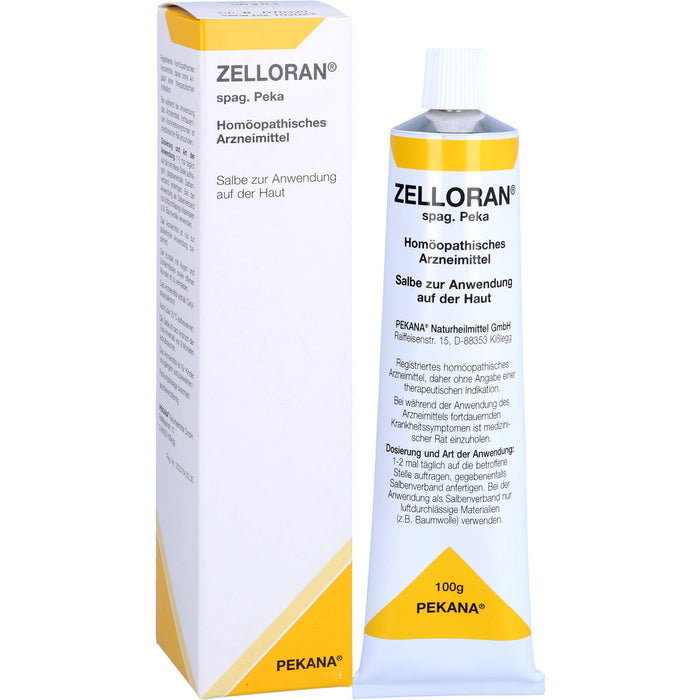 ZELLORAN spag. Peka Salbe, 100 g Salbe