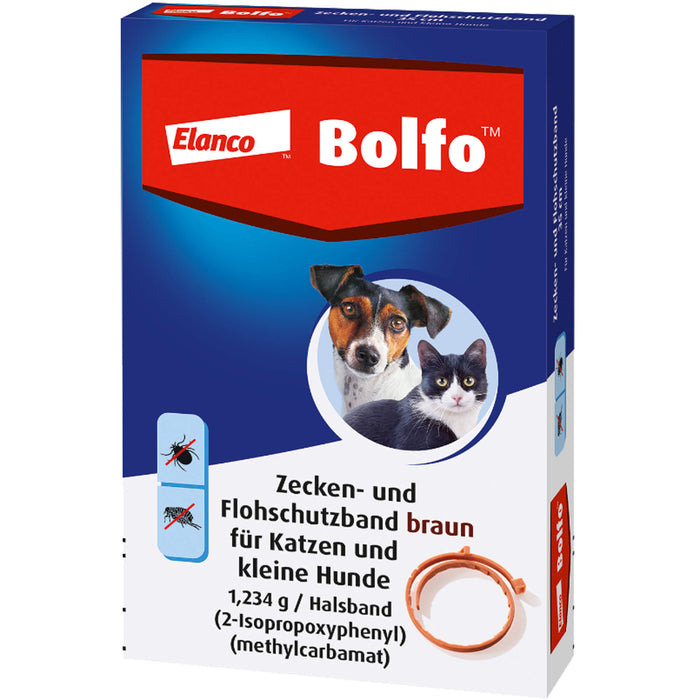 Bolfo Zecken- und Flohschutzband für Katzen und kleine Hunde, 1 pc Ampoules