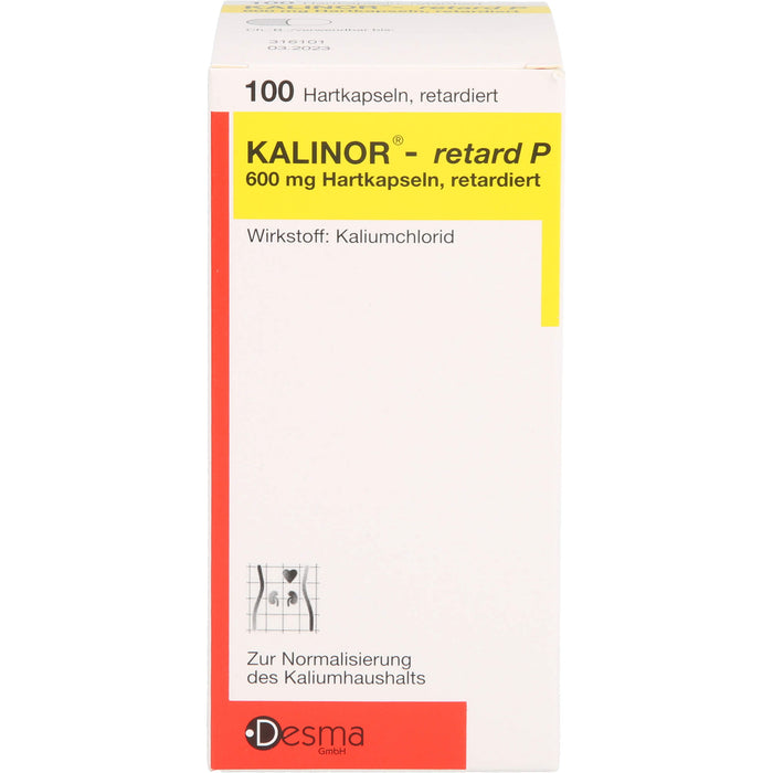 KALINOR-retard P 600 mg Hartkapseln, 100 St. Kapseln