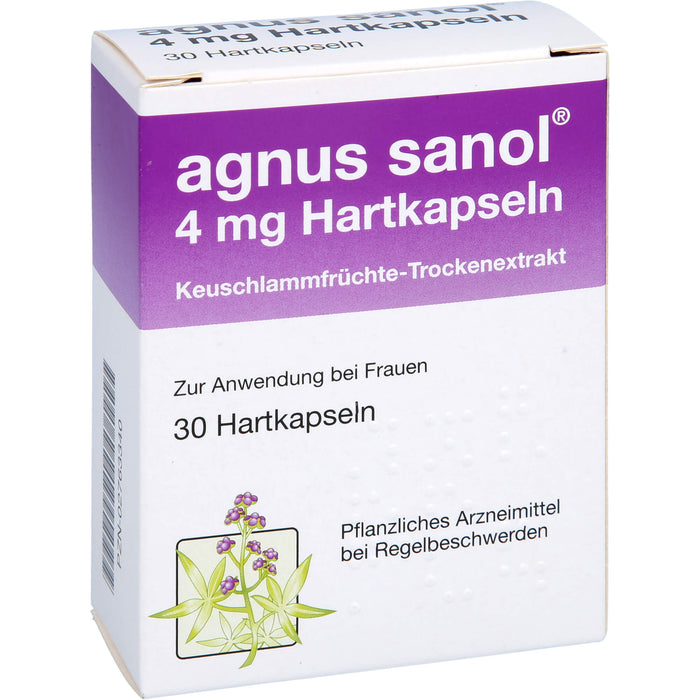 agnus sanol 4 mg Hartkapseln, 30 St HKP