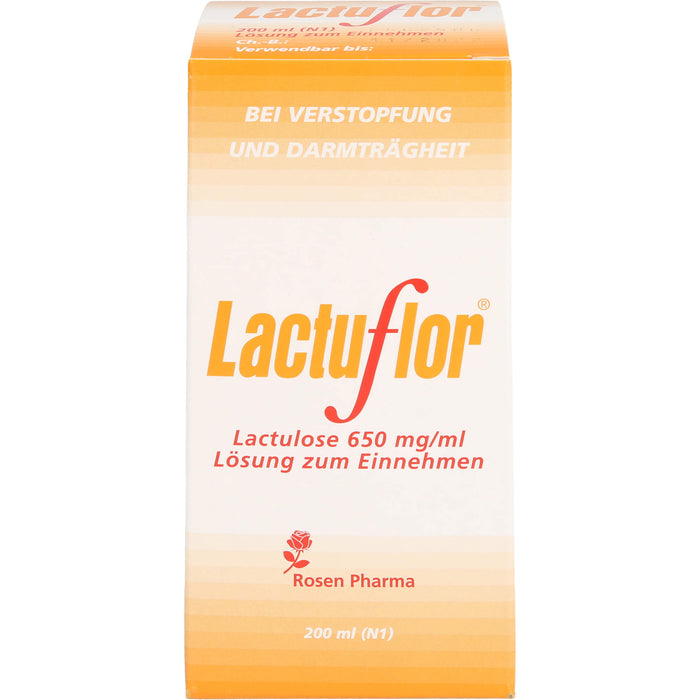 Lactuflor, Lactulose 650 mg/ml Lösung zum Einnehmen, 200 ml LSE