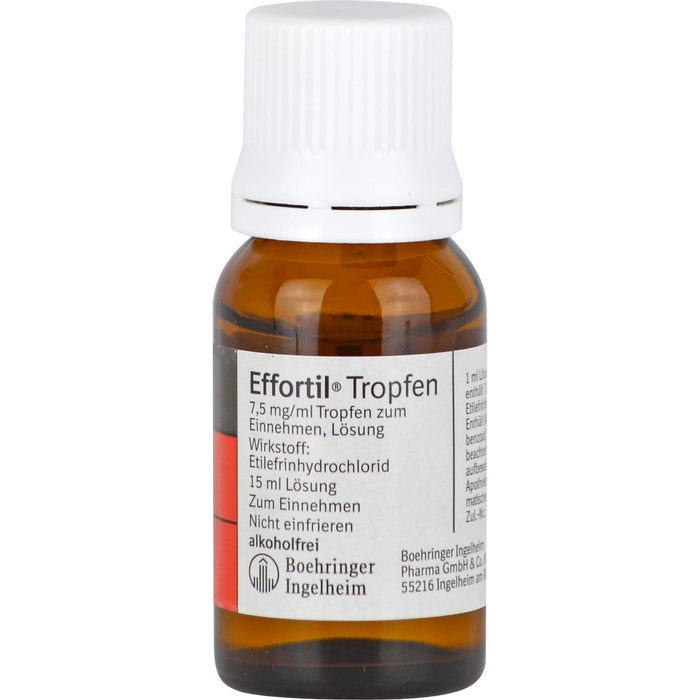 Effortil Tropfen 7,5 mg/ml, 15 ml Solution